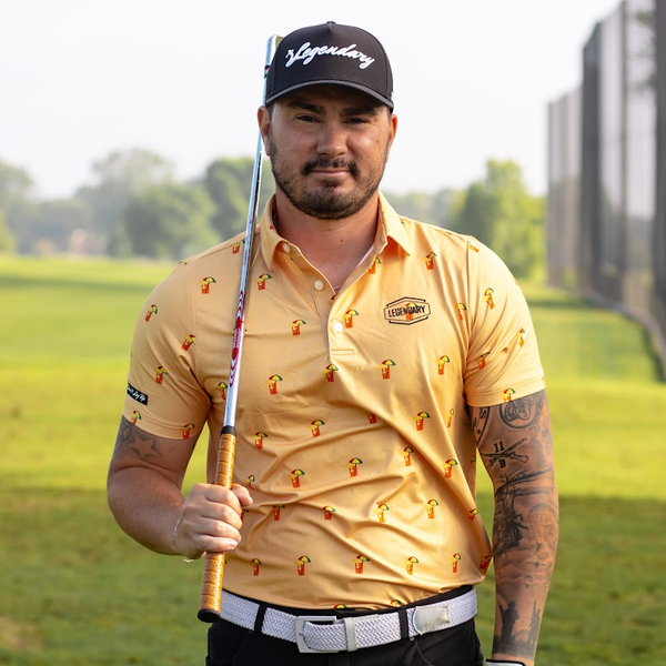 Gold clearance golf shirt