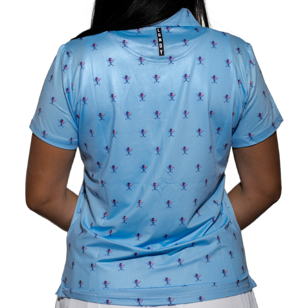 Tee It Up Patterned Polo (Women's)