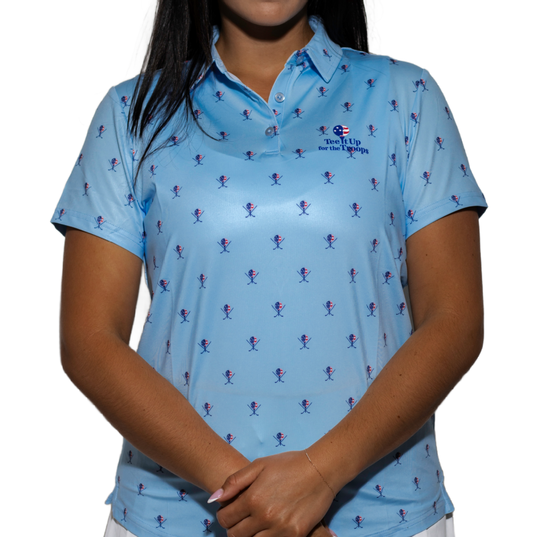 Tee It Up Patterned Polo (Women's)