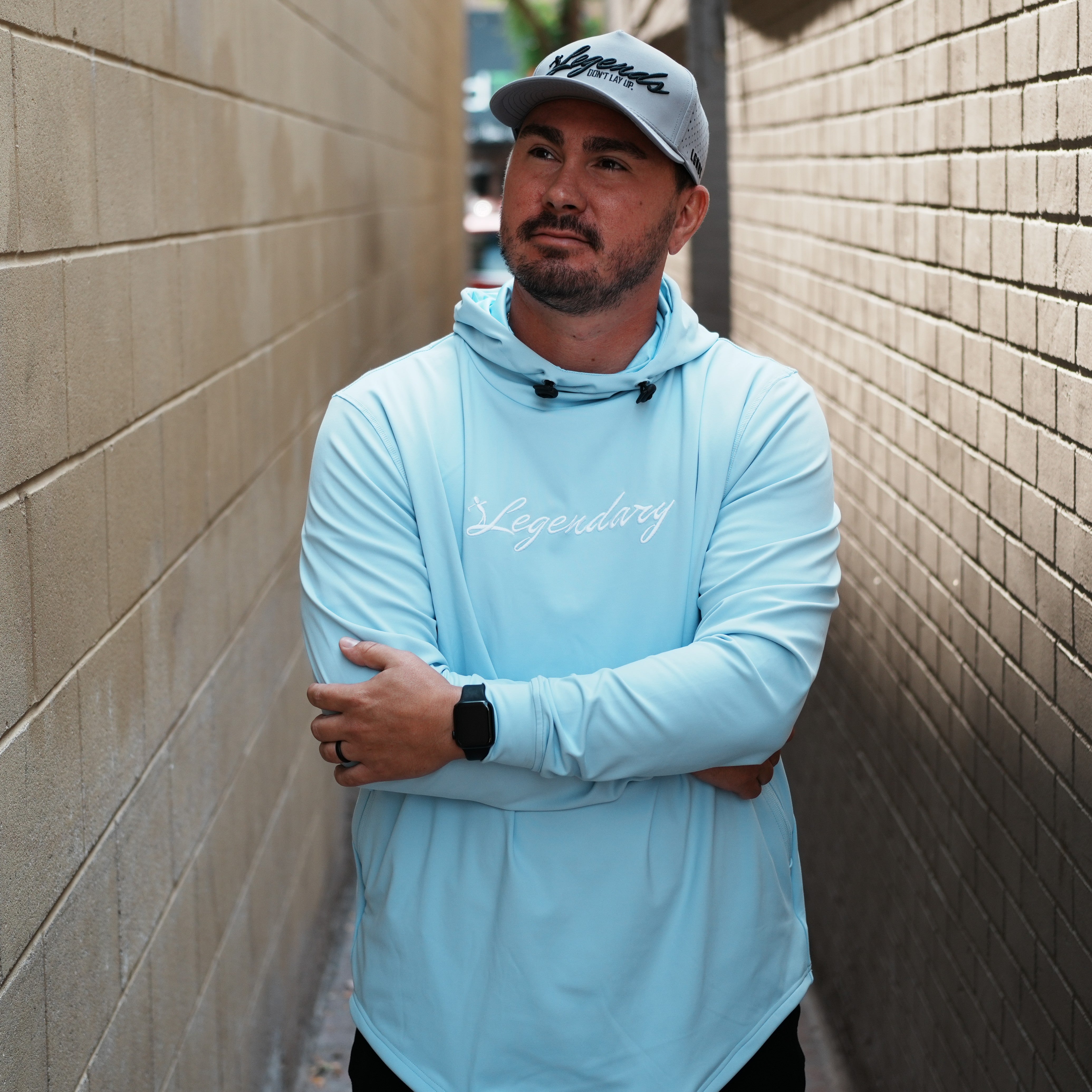 Legendary Hoodie (Light Blue)