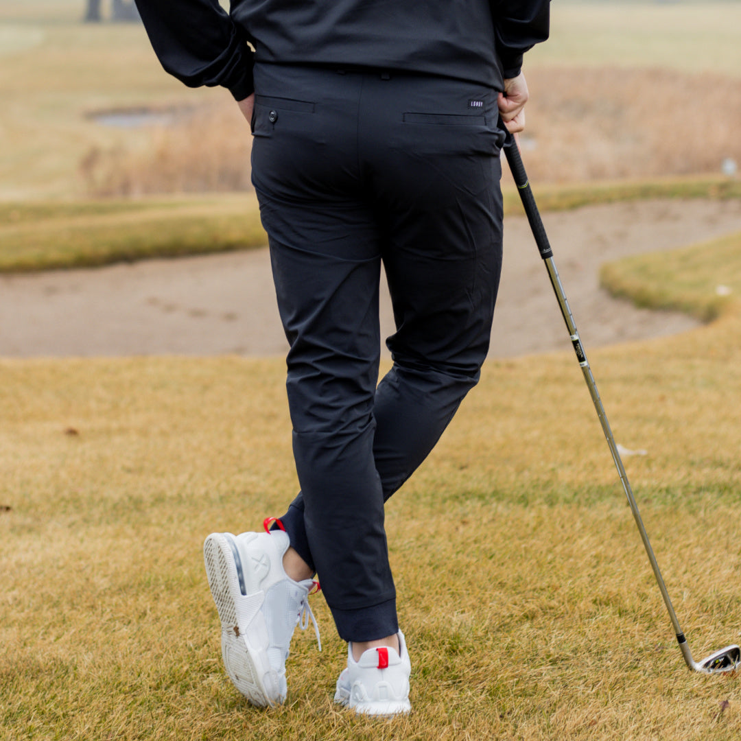The Dew Walker - Performance Jogger (Black)