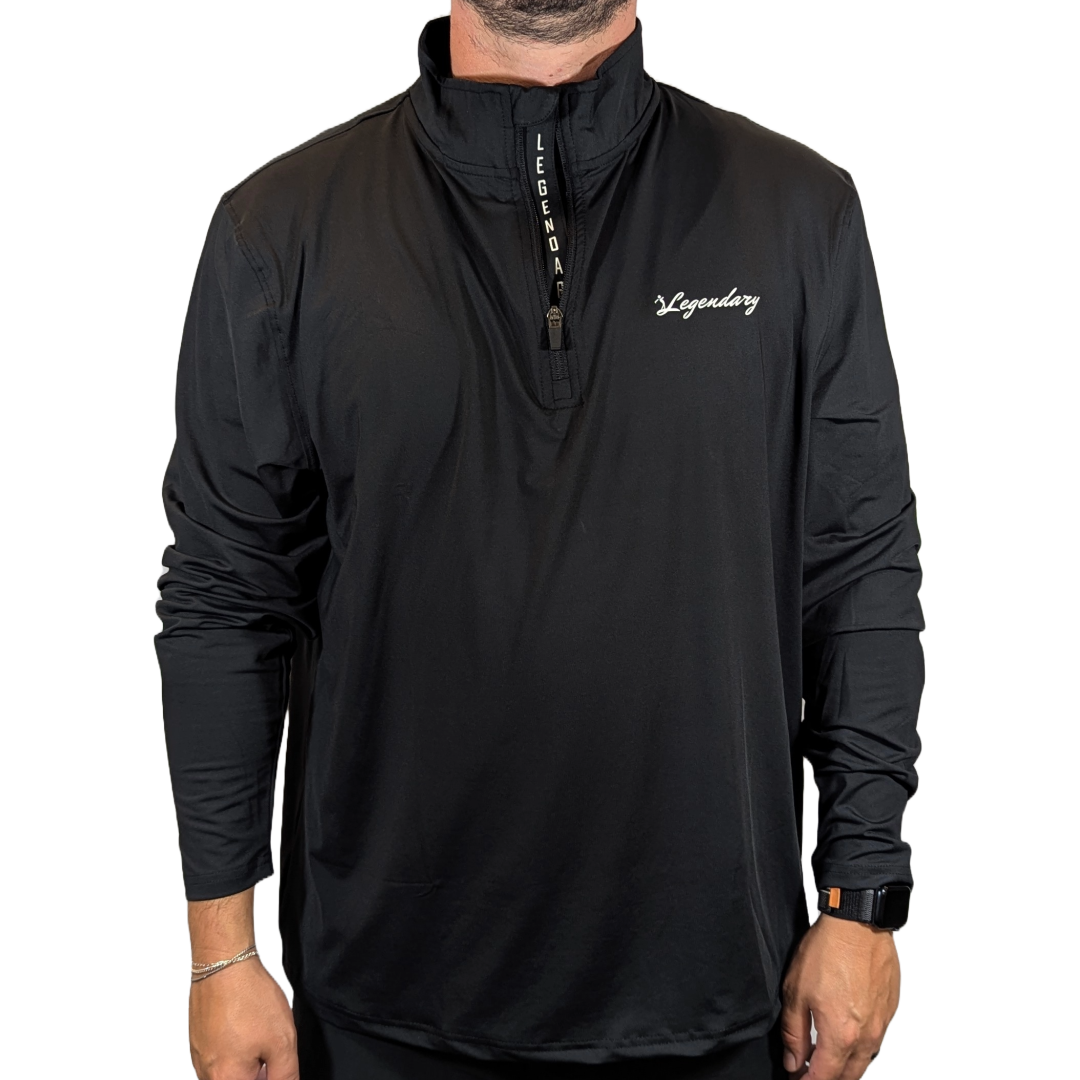 Legendary Quarter Zip (Black)