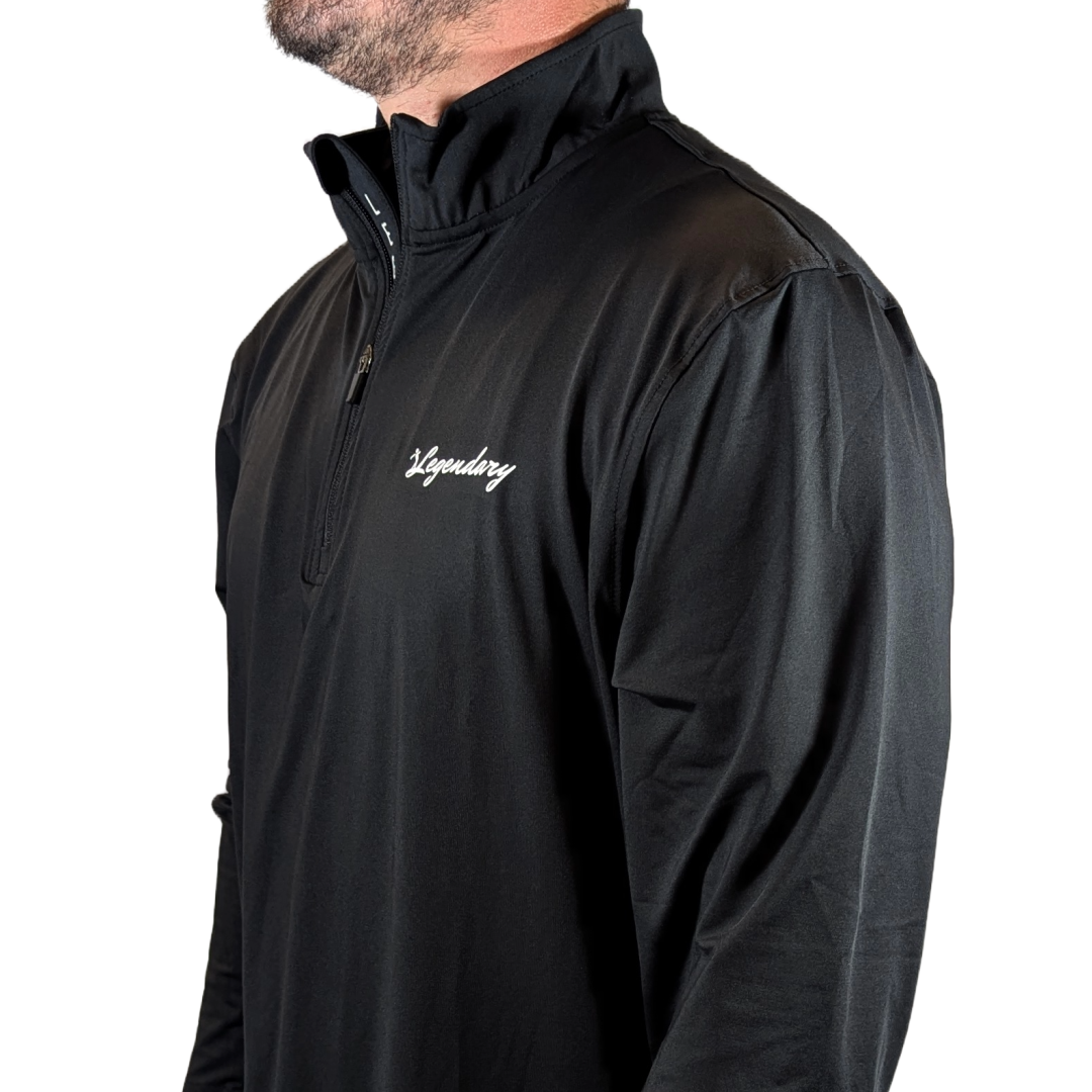 Legendary Quarter Zip (Black) Small Legendary Quarter Zip (Black) Small
