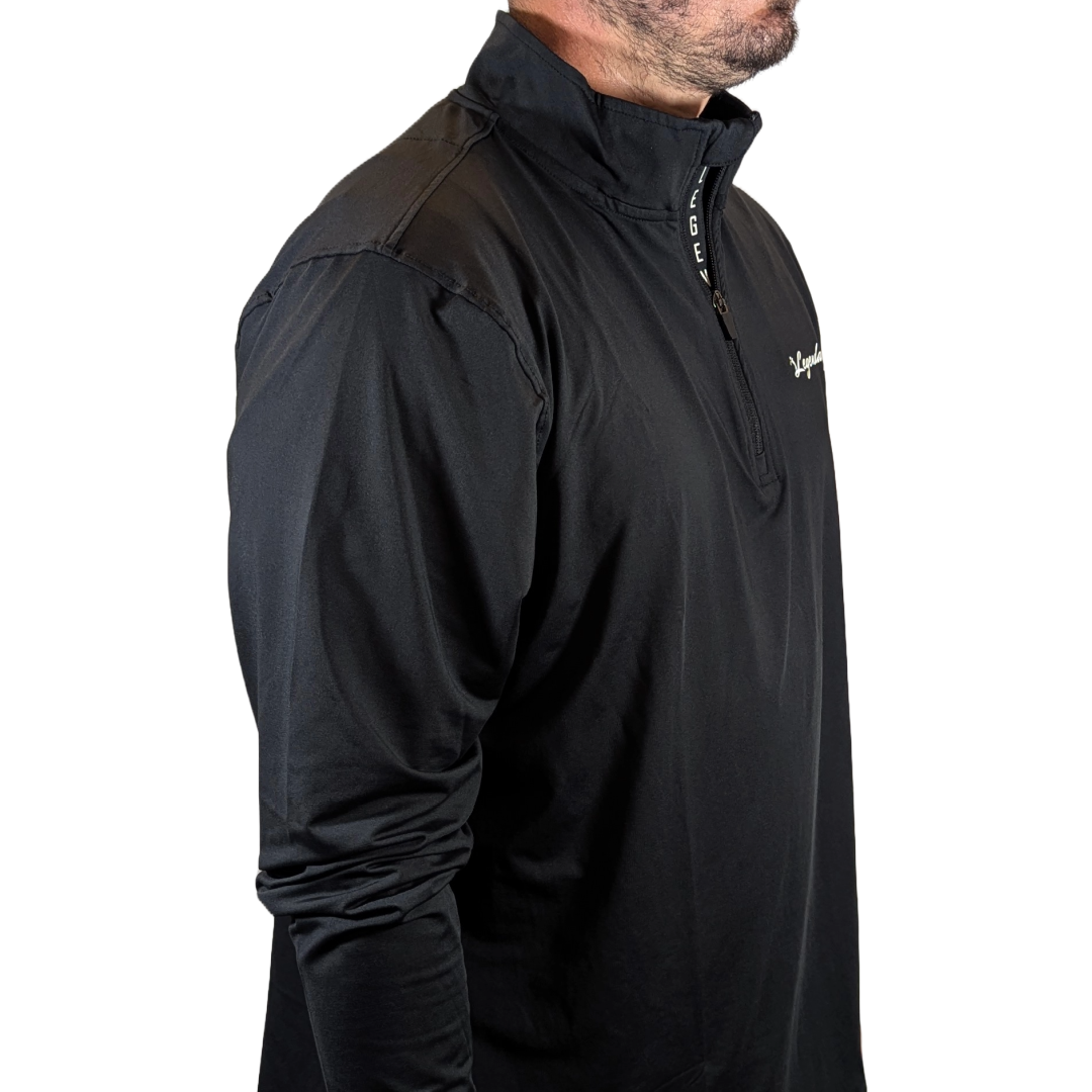 Legendary Quarter Zip (Black)