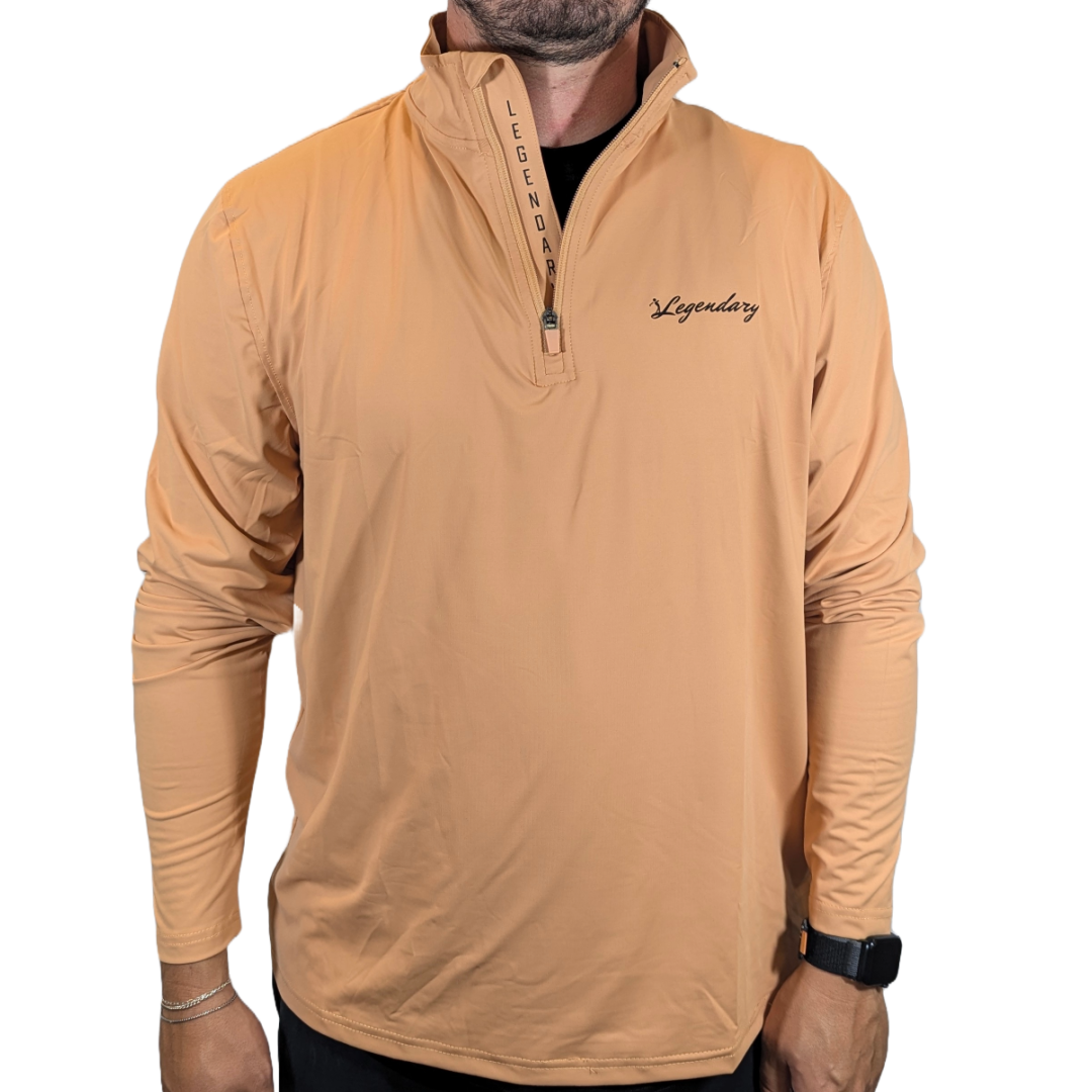 Legendary Quarter Zip (Peach)