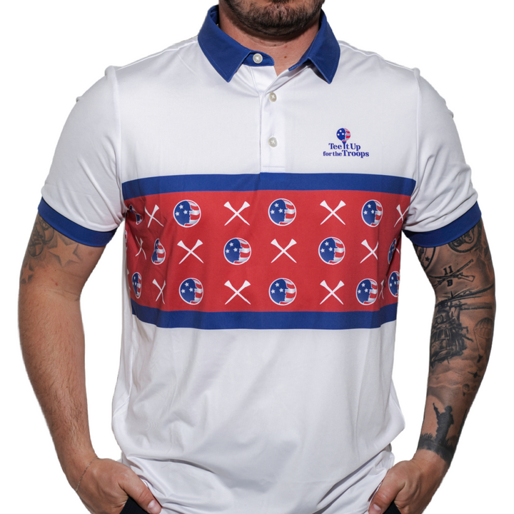 Tee It Up Stripe Polo