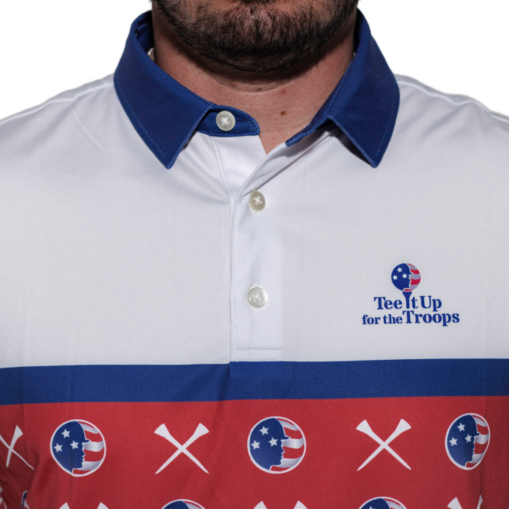 Tee It Up Stripe Polo