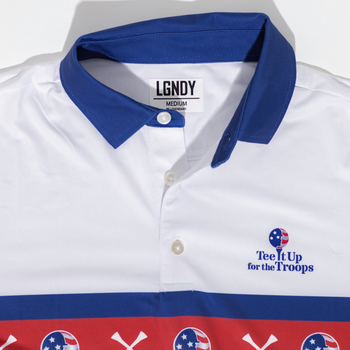 Tee It Up Stripe Polo