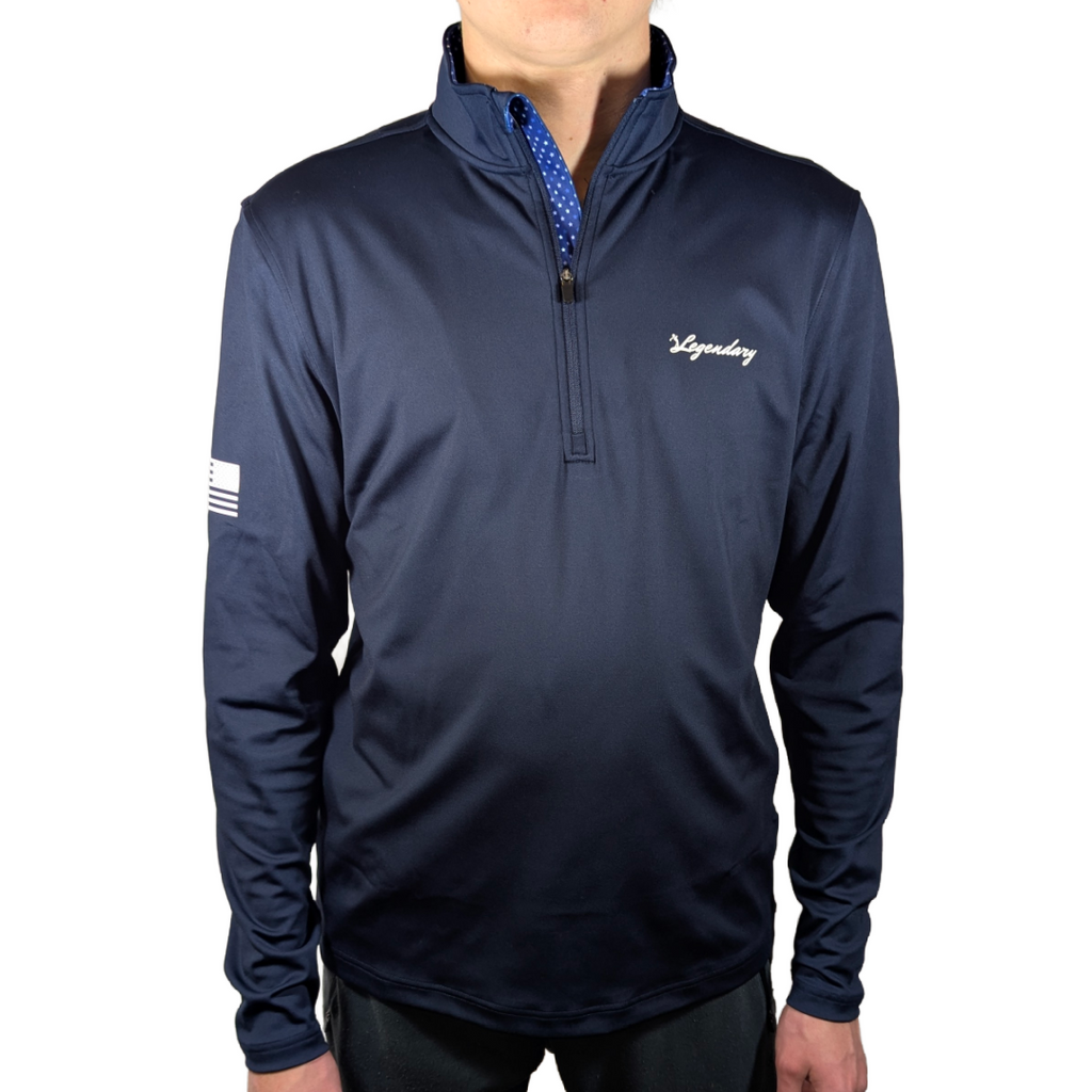 USA Quarter Zip – Legendary Golf Apparel